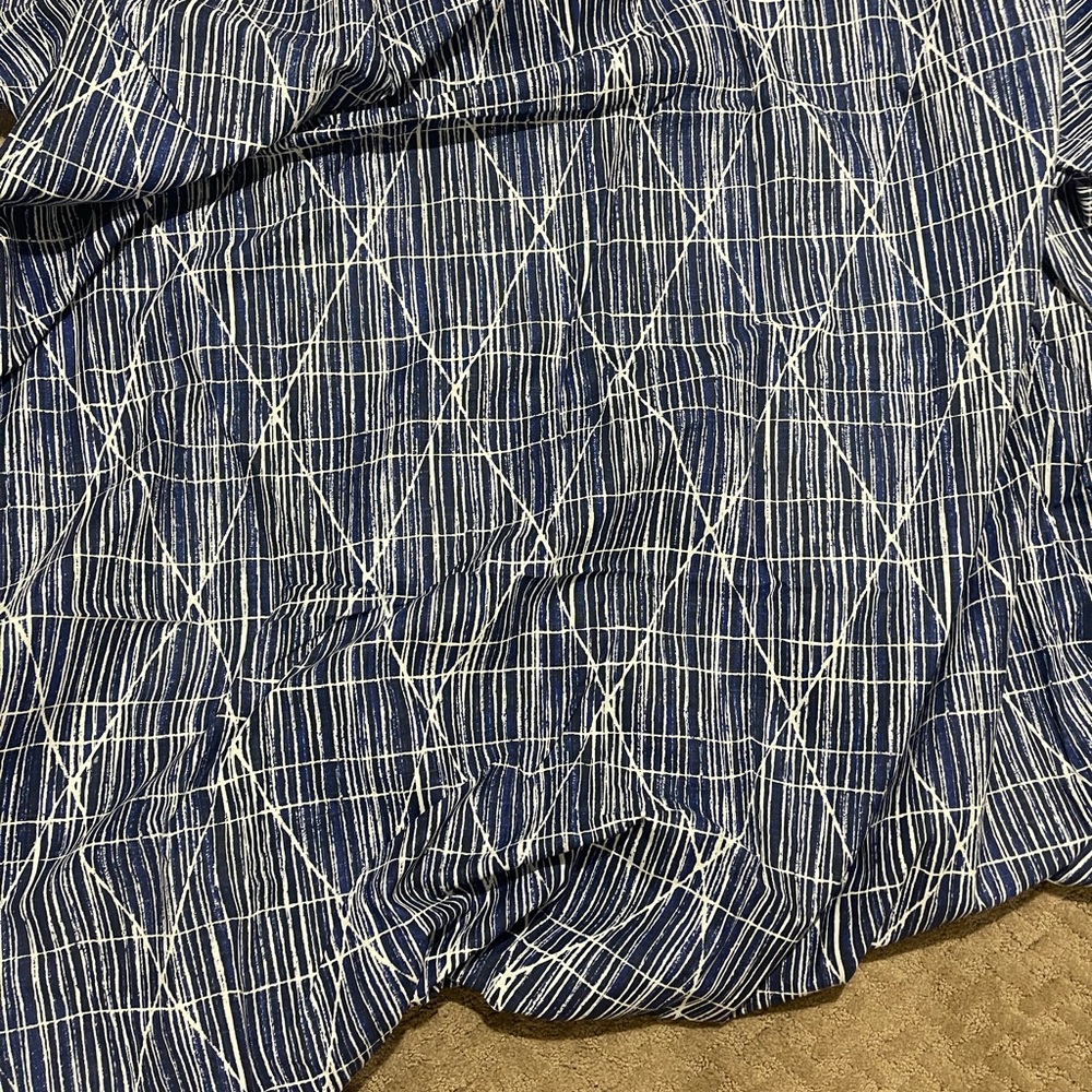 Blue Shower Curtain - Picture 2 of 2